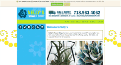 Desktop Screenshot of nellysflowershop.com